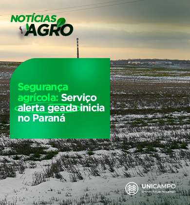Segurança Agrícola: Serviço Alerta Geada Inicia no Paraná